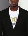 Tommy Hilfiger Solid Dobby Blazer