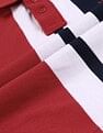 U.S. Polo Assn. Kids Boys Colour blocked Regular Fit Polo Shirt