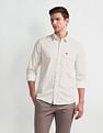 Arrow Sport Geometric Print Manhattan Slim Shirt