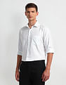Arrow Windowpane Checked Dobby Shirt