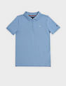 Tommy Hilfiger Kids Boys Solid Regular Fit Cotton Polo T-Shirt