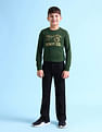 U.S. Polo Assn. Kids Mid Rise Rinsed Bootcut Jeans