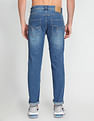 Flying Machine Freddie Slim Straight Fit Stone Wash Jeans