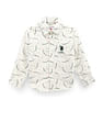 U.S. Polo Assn. Kids Boys Brand Print Cotton Shirt