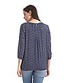 U.S. Polo Assn. Women Round neck Printed Top