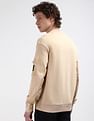 Calvin Klein Ripstop Panel Crew Neck Sweatshirt