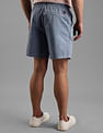 Tommy Hilfiger Regular Fit Solid Mid Rise Shorts