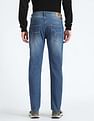 Flying Machine Stone Wash Slash Slim Tapered Fit Jeans