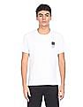 Aeropostale Men White Crew Neck Brand Print T-Shirt