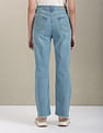 U.S. Polo Assn. Women High Rise Straight Fit Jeans