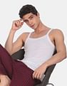 USPA Innerwear Round Neck Cotton I636 Vest - Pack Of 1