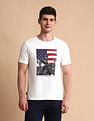 U.S. Polo Assn. Denim Co. Graphic Printed Muscle Fit T-Shirt