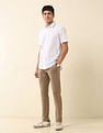 U.S. Polo Assn. Tailored Fit Solid Pure Cotton Shirt