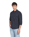 Flying Machine Floral Print Pure Cotton Shirt