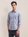 U.S. Polo Assn. Tailored Fit Checked Shirt
