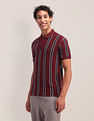 U.S. Polo Assn. Vertical Striped Slim Fit Polo Shirt