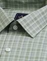 Arrow Glen Checked Manhattan Slim Fit Shirt