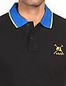 U.S. Polo Assn. Contrast Collar Solid Polo Shirt