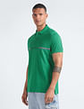 Tommy Hilfiger Brand Stripe Sustainable Polo Shirt