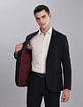 Tommy Hilfiger Solid Regular-Fit Polyester Blazer