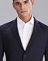 Tommy Hilfiger Self-Design Regular-Fit Nylon Single Breasted Blazer