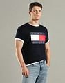 Tommy Hilfiger Logo Regular-Fit Cotton T-Shirt