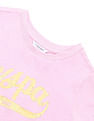 U.S. Polo Assn. Kids Girls Cotton Textured Foil T-Shirt