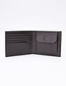 Calvin Klein Logo Brown Leather Bi-Fold Wallet