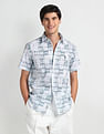 U.S. Polo Assn. Denim Co. Abstract Print Slim Fit Shirt