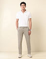 U.S. Polo Assn. Austin Slim Fit Textured Trousers