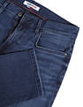 Tommy Hilfiger Men Dark Blue Stone Wash Scanton Slim Fit Jeans