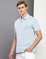 Calvin Klein Tipped Collar Stretch Solid Polo Shirt