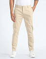 Flying Machine Slim Tapered Twill Trousers