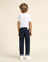 U.S. Polo Assn. Kids Boys Relaxed Fit Blue Jeans
