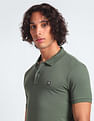 Calvin Klein Badge Logo Slim Polo Shirt