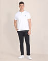 U.S. Polo Assn. Austin Regular Fit Solid Trousers