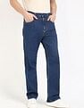 Tommy Hilfiger Rinse-Wash Regular-Fit Mid Rise Jeans