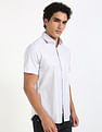 Calvin Klein Jeans Striped Slim-Fit Poplin Woven Shirt