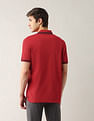 Arrow Sport Solid Pure Cotton 4 In 1 Rugby Polo Shirt