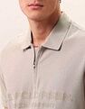 U.S. Polo Assn. Denim Co. Brand Embossed Pure Cotton Polo Shirt