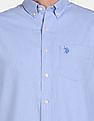 U.S. Polo Assn. Cotton Solid Casual Shirt