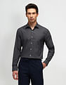 Arrow Slim Fit Dobby Solid Pattern Shirt