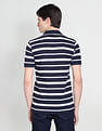 Arrow Sports Horizontal Striped Polo Shirt