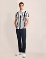 U.S. Polo Assn. Vertical Striped Slim Fit Polo Shirt