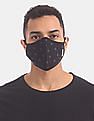 Flying Machine Unisex Adults Triple Layer Anti Viral Face Mask - Pack Of 3