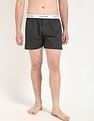 Calvin Klein Underwear Printed Green Cotton Boxers