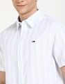 Tommy Hilfiger Striped Regular-Fit Woven Shirt