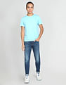 Flying Machine Stone Wash Slim Tapered Fit Jeans