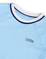 U.S. Polo Assn. Women Crew Neck Raglan Sleeve Sweatshirt