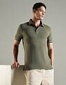 Tommy Hilfiger Kids Solid Slim Fit Cotton Polo T-Shirt